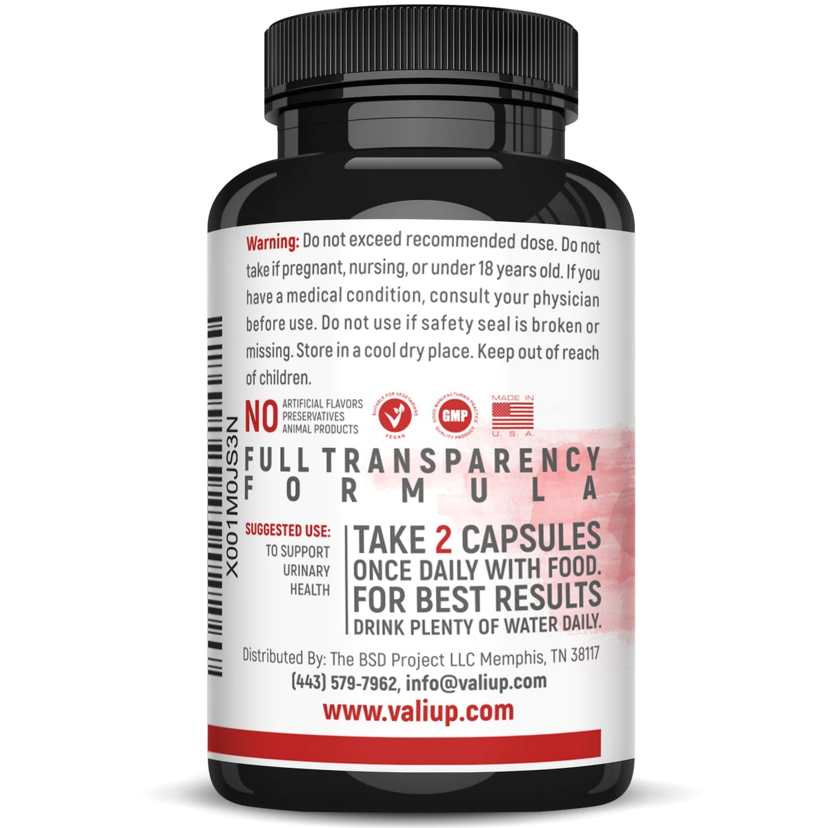 VALI D-Mannose UTI Support - Urinary Tract Health &amp; Cleanse [OFFER]