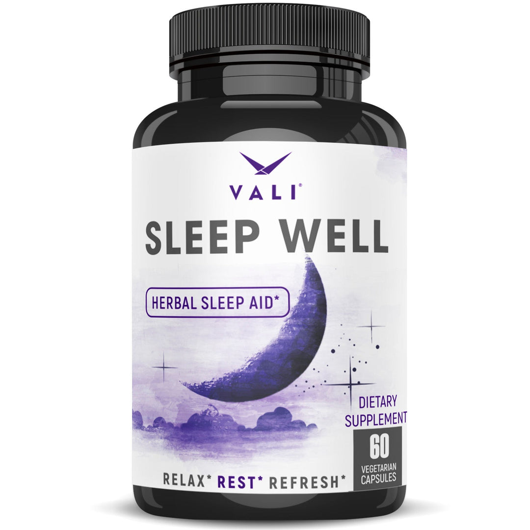 VALI Sleep Well - Natural Sleep Aid Herbal Sleep Support